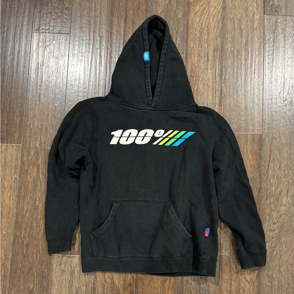 100% Percent Boys Large Hoodie Sweatshirt